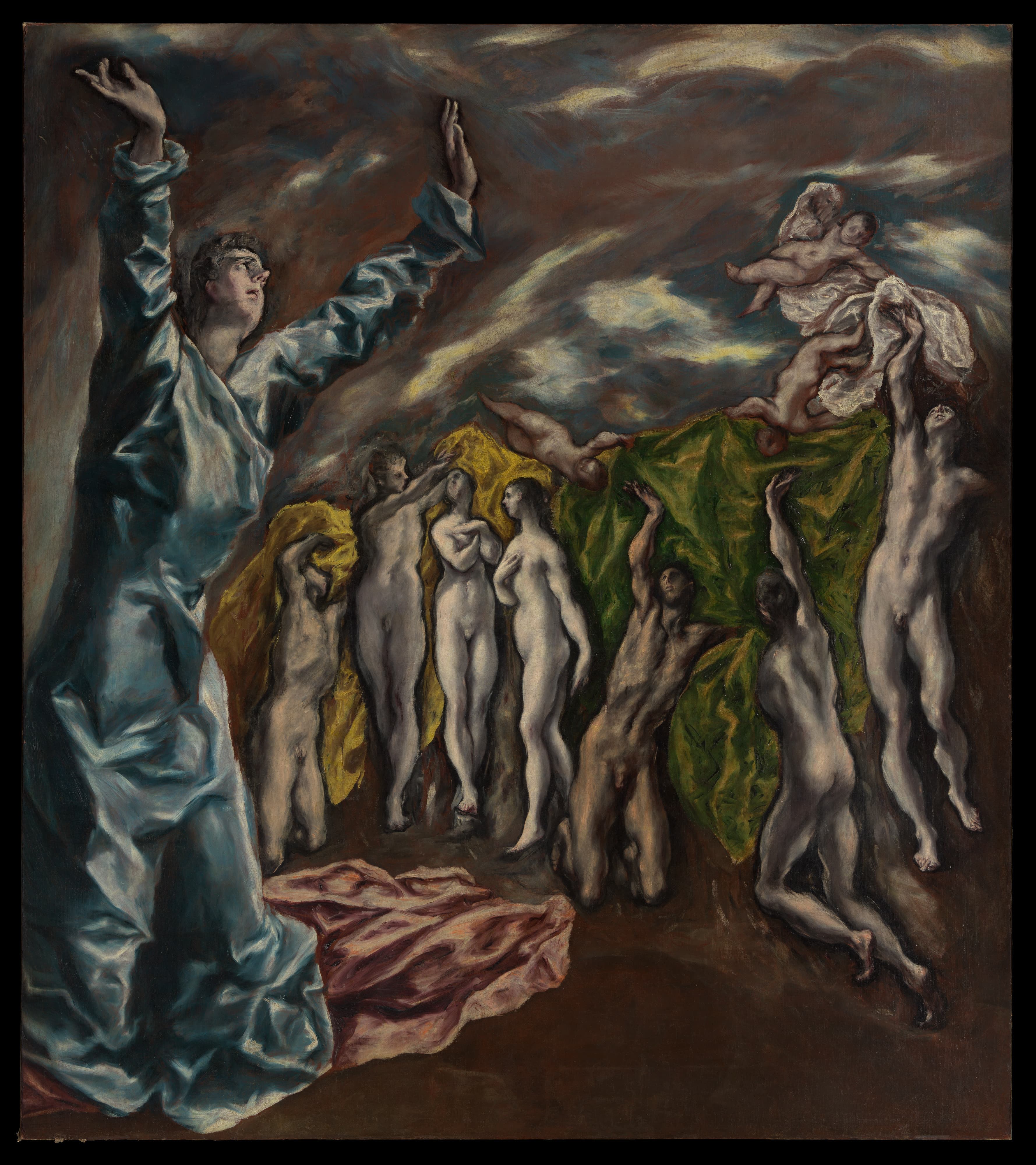 El Greco (Domenikos Theotokopoulos) — The Vision of Saint John