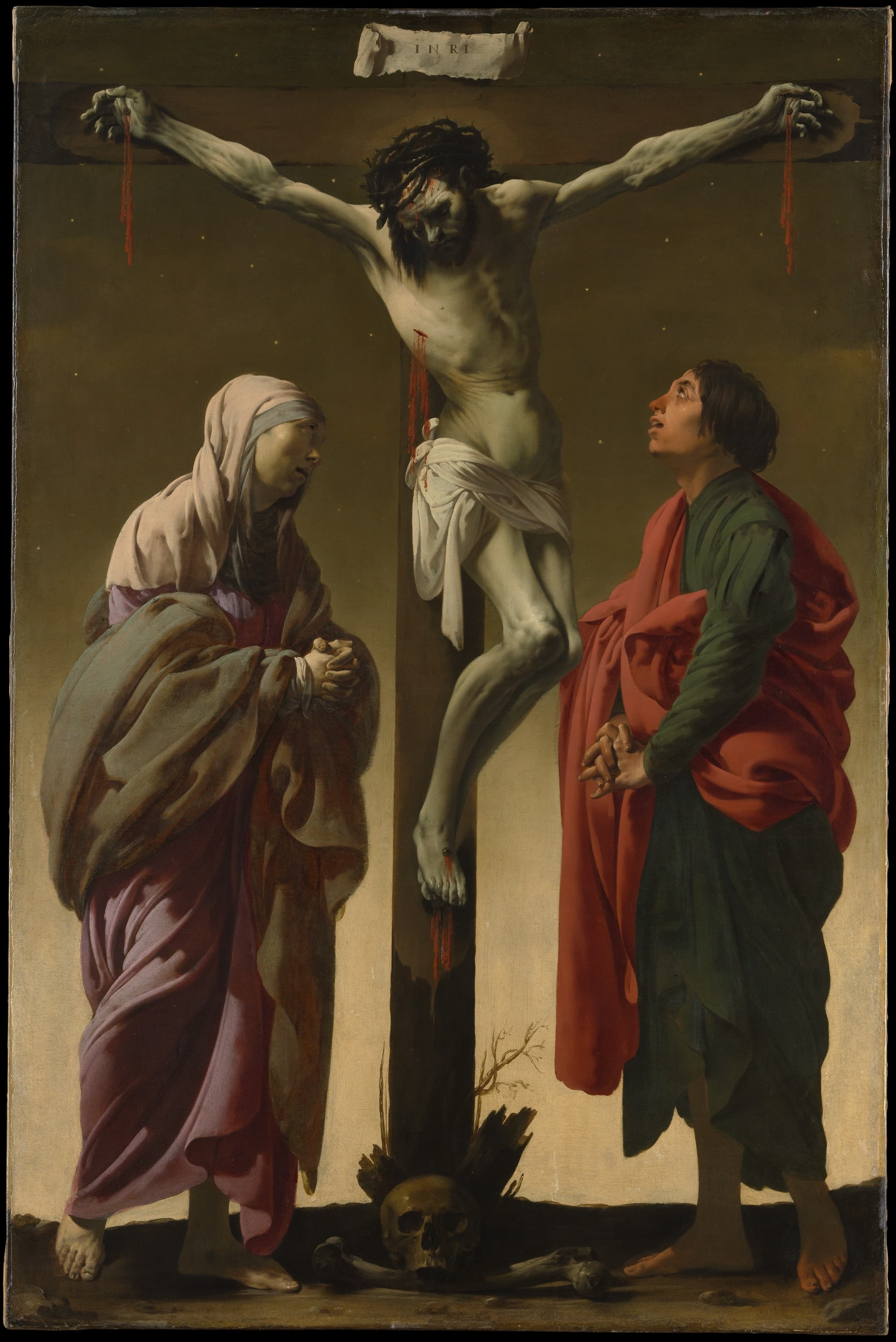 Hendrick ter Brugghen — The Crucifixion with the Virgin and Saint John