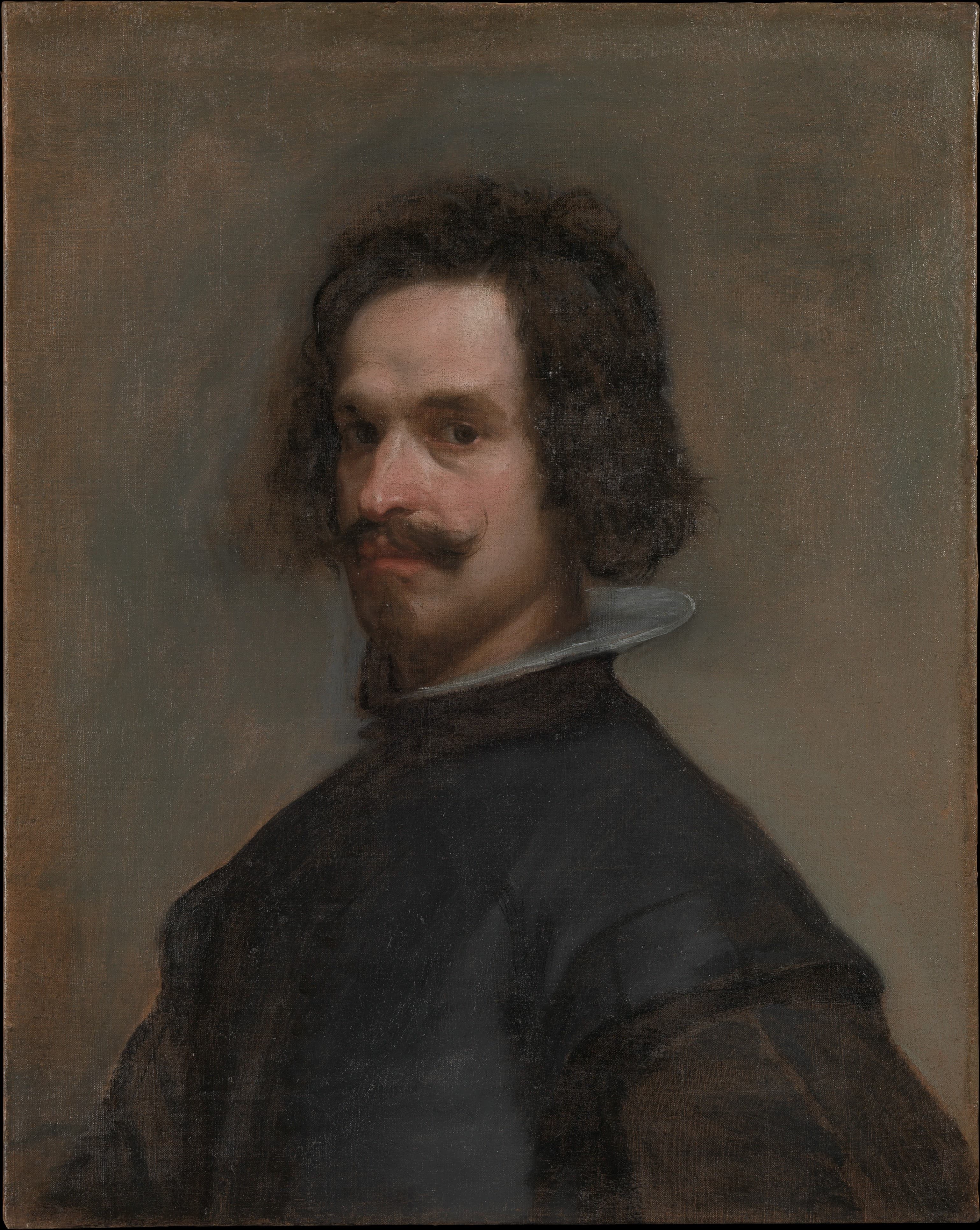 Velázquez (Diego Rodríguez de Silva y Velázquez) — Portrait of a Man, Possibly a Self-Portrait