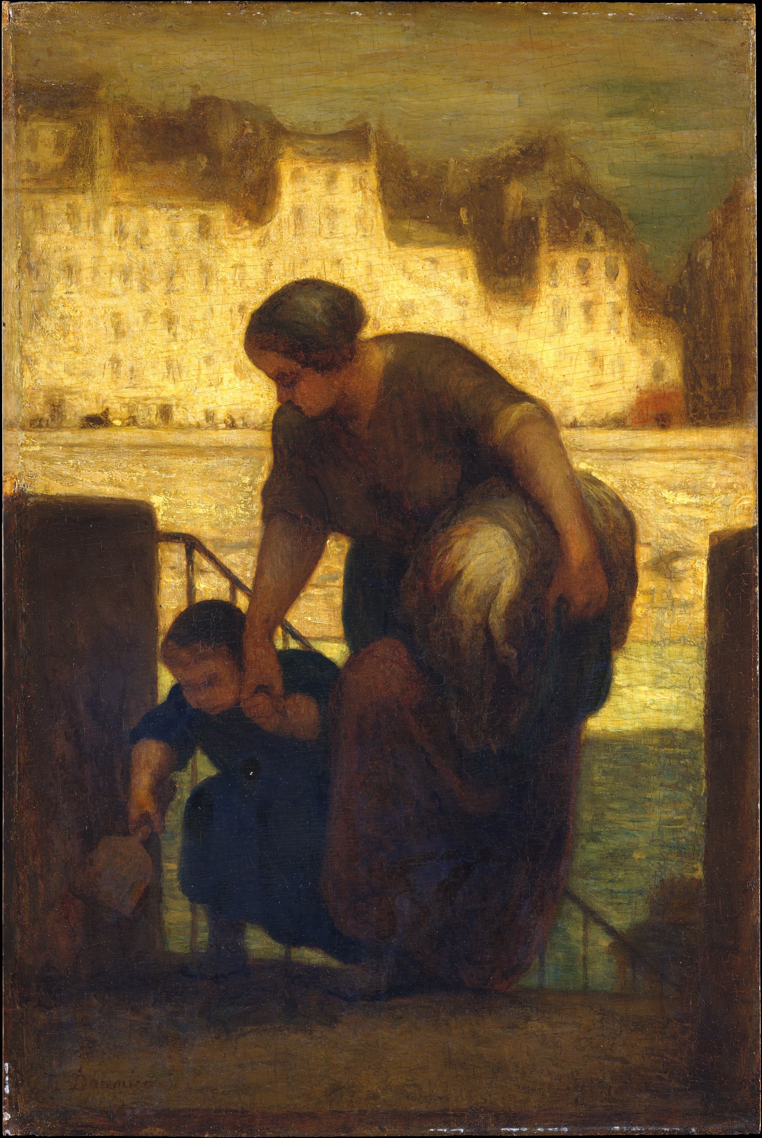 Honoré Daumier — The Laundress
