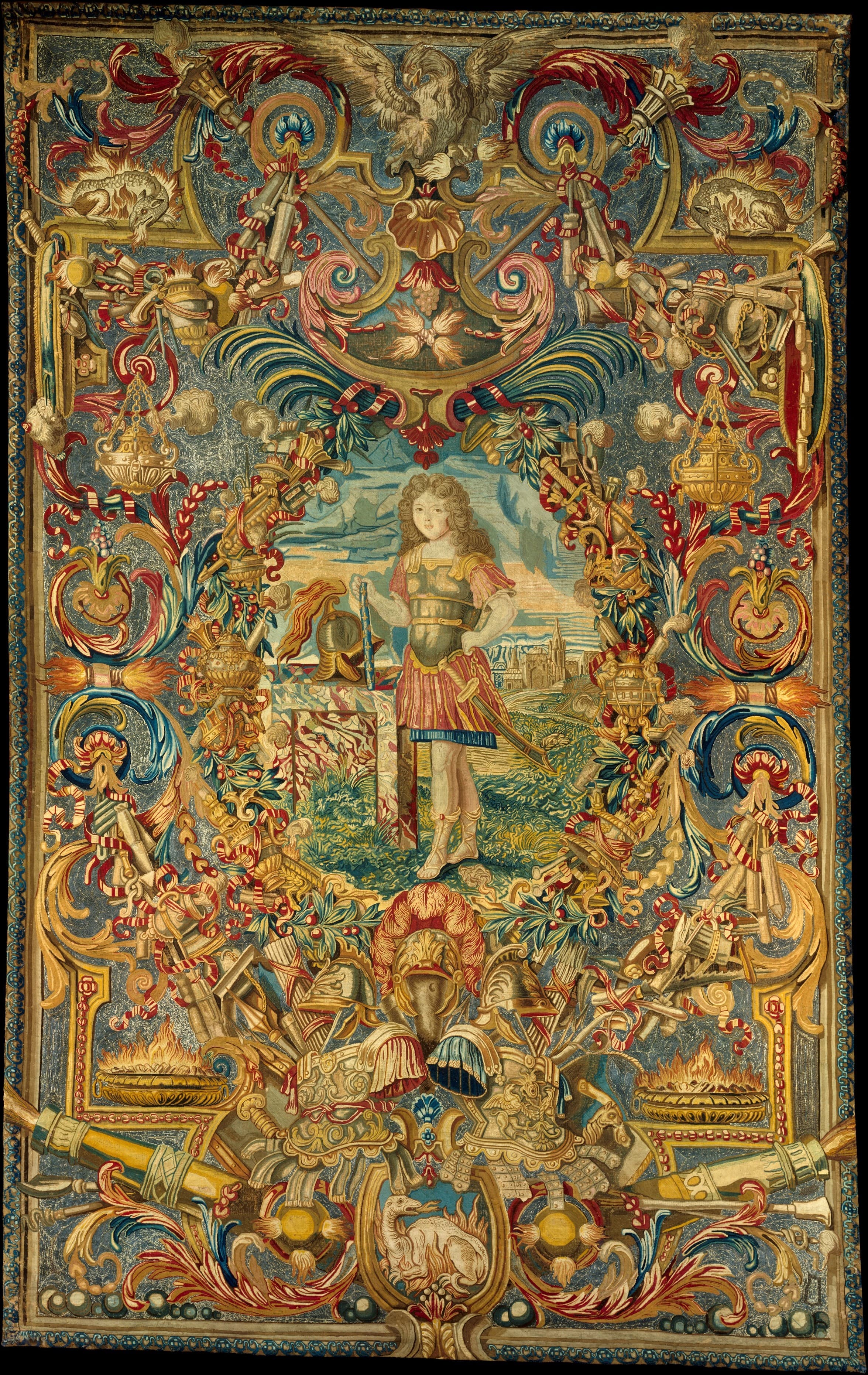 Charles Le Brun — Seasons and Elements (Fire) (set of four)